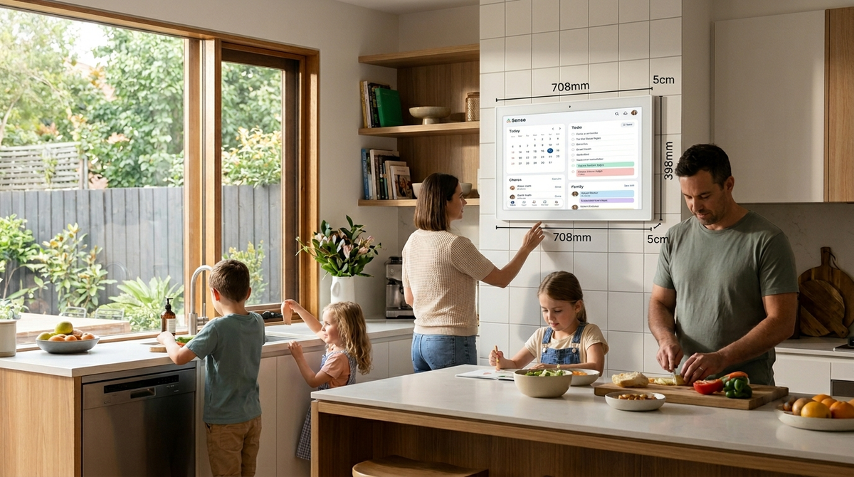 Sense Family Organiser. Absolute room to breathe.